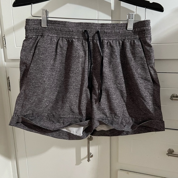 Lululemon Gray Shorts with Drawstring - Picture 1 of 3